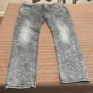 American Eagle men’s jeans, 36x32, black distressed